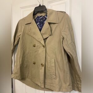 Gap women’s tan pea coat